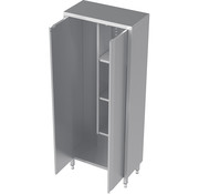 ProCleanroom Stainless steel 304 tall cleanroom cupboard for cleaning supplies