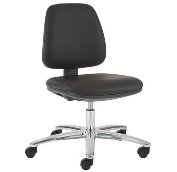 Throna Cleanroom stoel - wielen - hoogte 42/57 cm (Standaard)