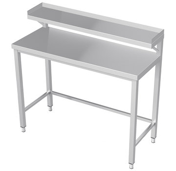 ProCleanroom Stainless steel cleanroom work table with shelf