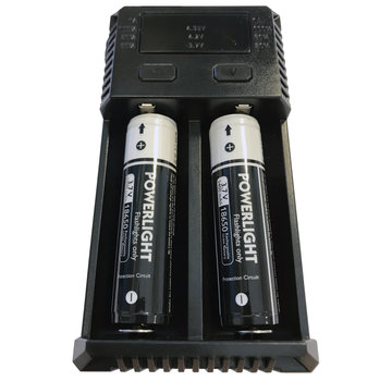 Alcochem Dubbele batterij oplader PDL-Powerlight