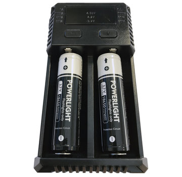 ProCleanroom Dubbele batterij oplader PDL-Powerlight