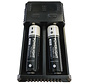 Dubbele batterij oplader PDL-Powerlight