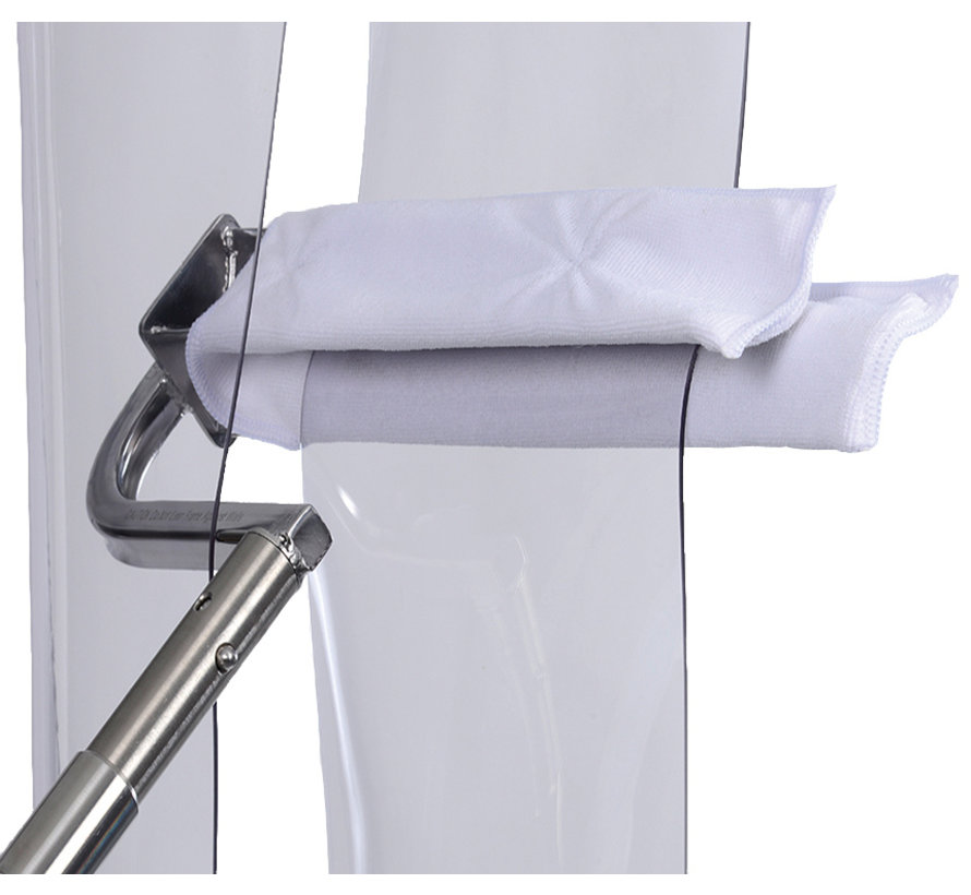 Contec DualClean softwall cleaner microfiber cloths