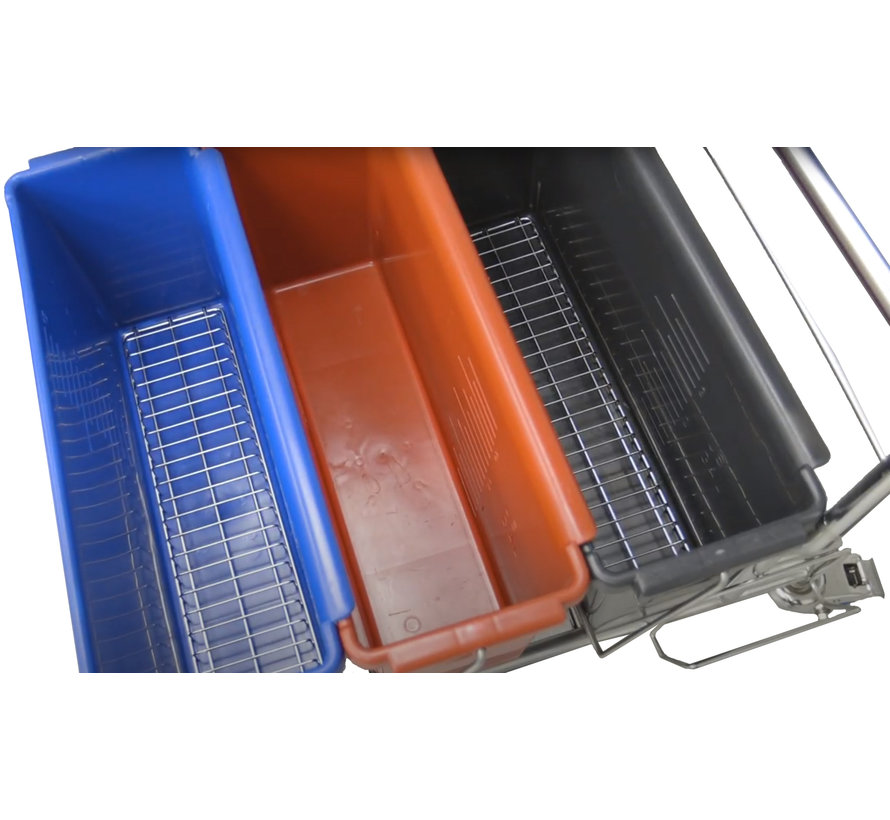 Compact three Polypropylene bucket system