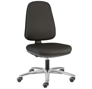 Throna Cleanroom - chair - castors - height 42/57 cm (Standard)