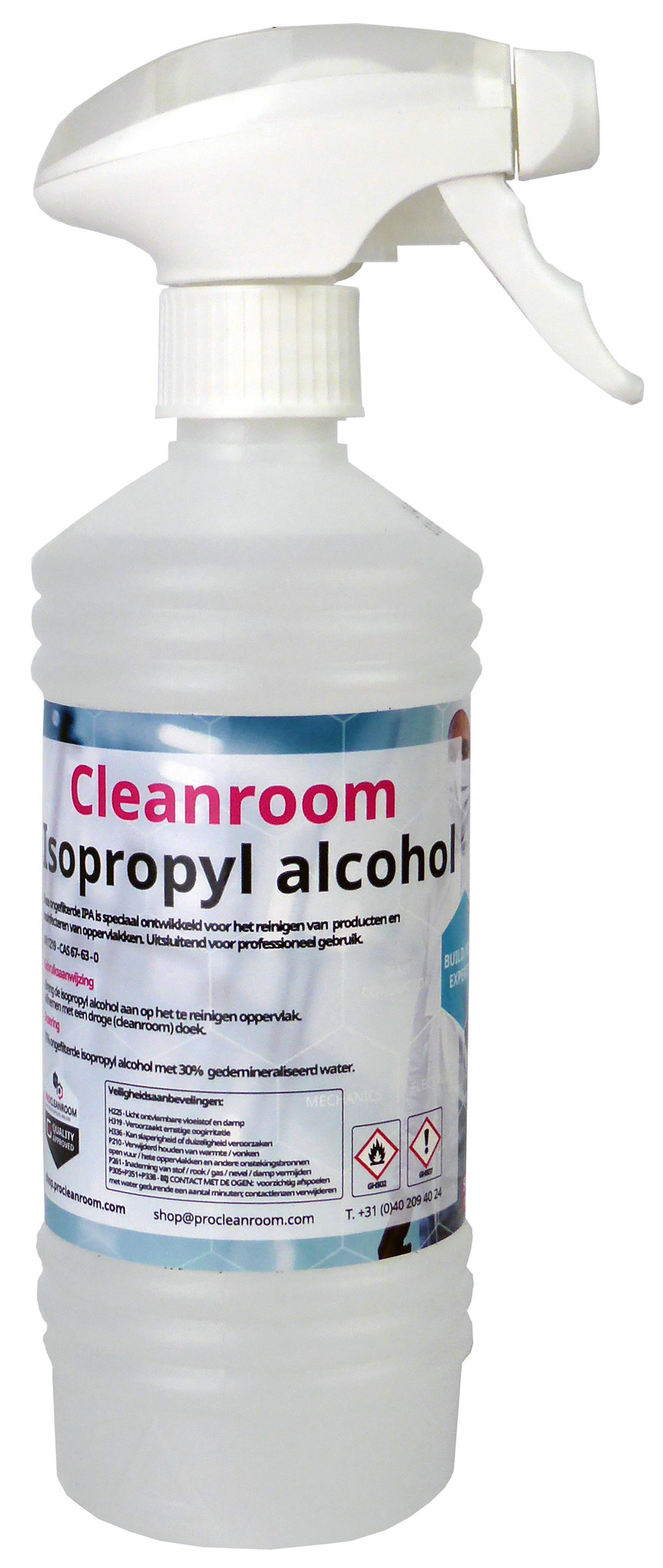 Ipa 70 30 Spray Fles Uit Voorraad Geleverd Procleanroom