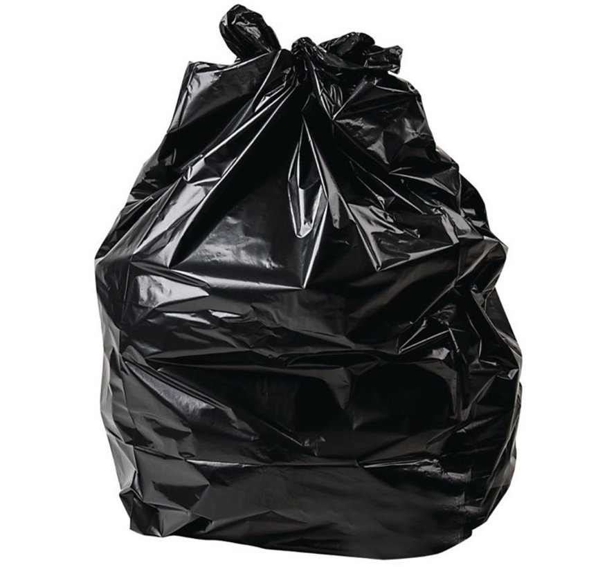 Jantex afvalzakken 25 Liter zwart (500 stuks)