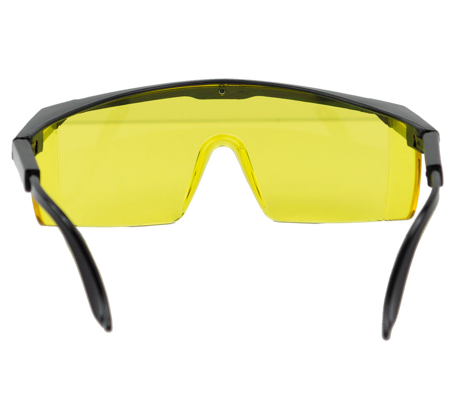 UV inspection glasses - Yellow