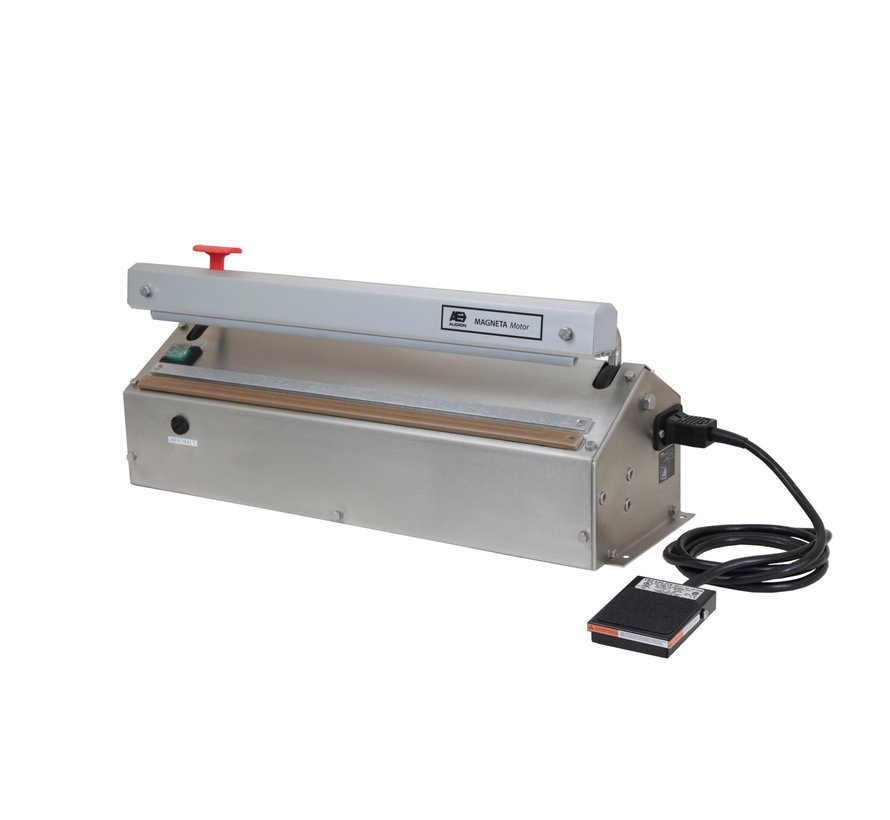 Cleanroom table sealer Audion Magneta Industrial MGMI impulse sealers