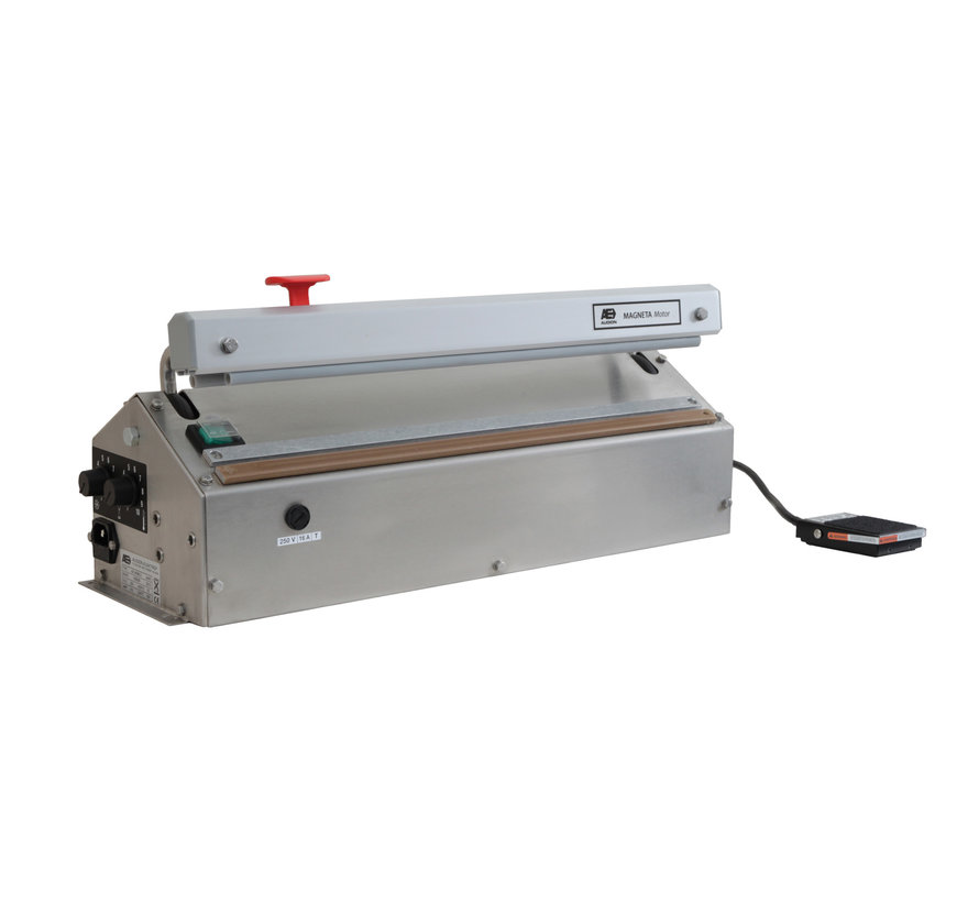 Cleanroom table sealer Audion Magneta Industrial MGMI impulse sealers
