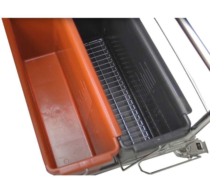 Compact twee Polypropylene emmer systeem