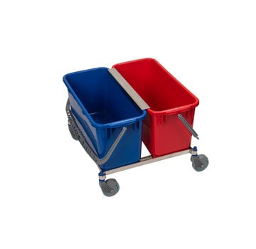 Contec Moppsystem mit 2 x 20-l-Kunststoffbehältern
