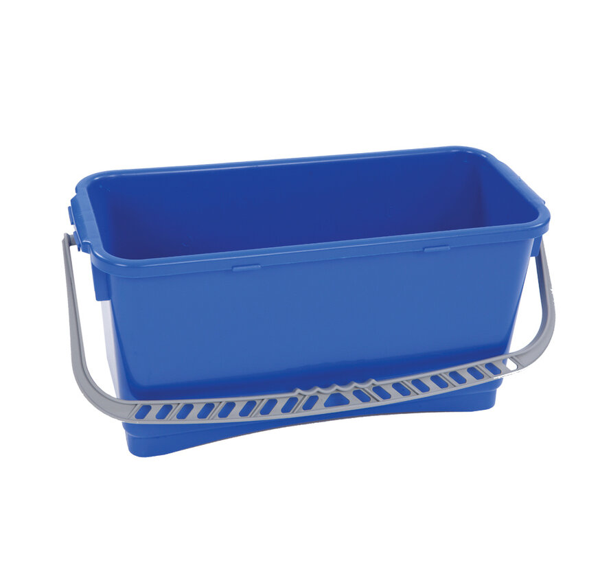 Cleanroom mop system with 2 x 20L plastic buckets