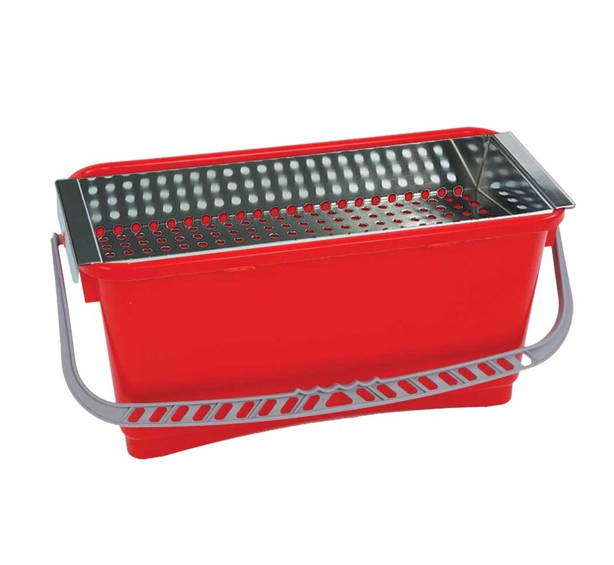 Cleanroom mop system with 2 x 20L plastic buckets