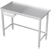 ProCleanroom Stainless steel cleanroom work table with drawers