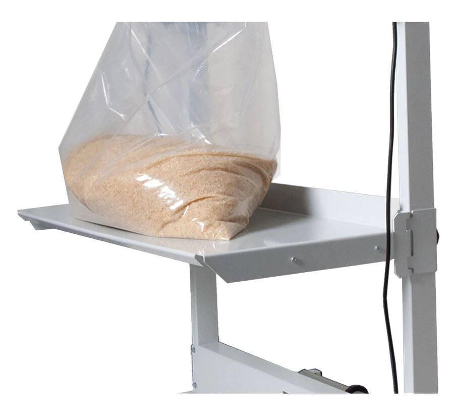 Horizontal product support for Magneta Industrial impulse sealers