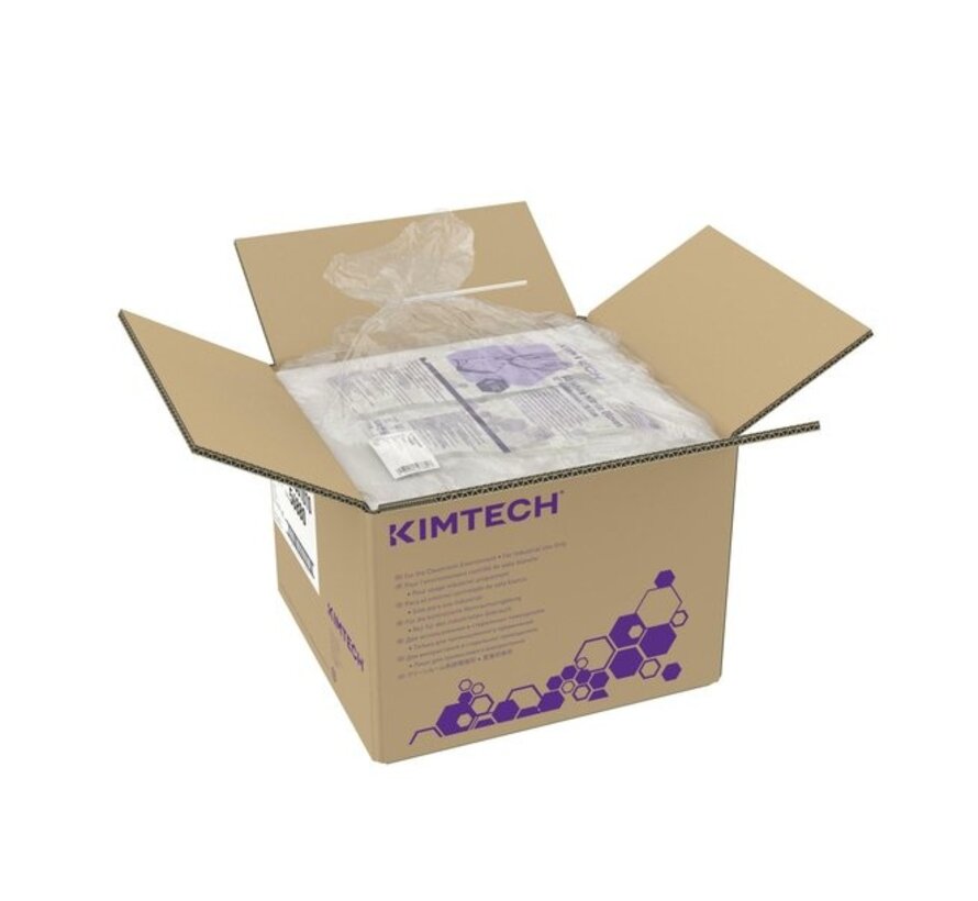 Kimtech (Kimberly-Clark) G3 cleanroom handschoenen 305mm Nitril  Wit - 100 stuks