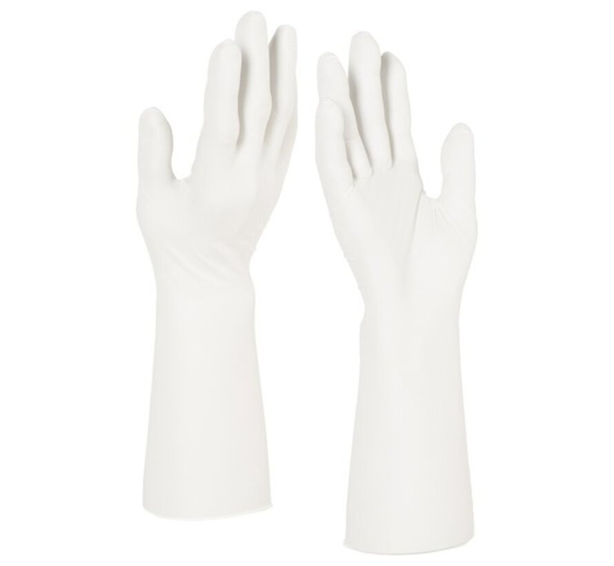 Sterile Kimtech (Kimberly-Clark) G3 cleanroom gloves 300mm Nitrile White 200 pairs