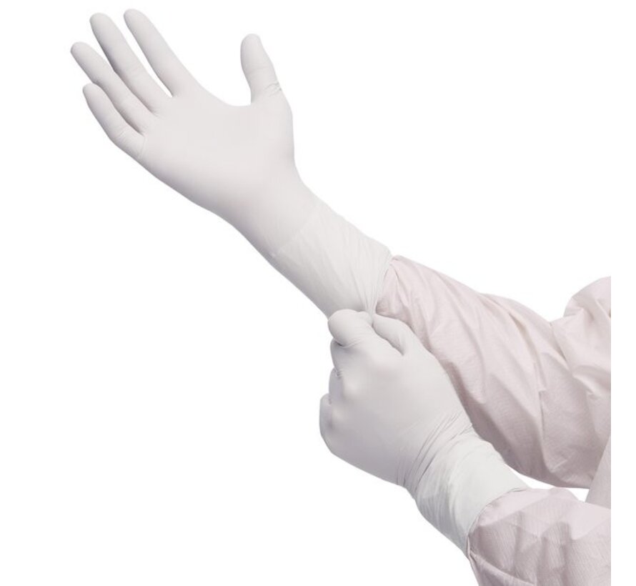 Sterile Kimtech (Kimberly-Clark) G3 cleanroom gloves 300mm Nitrile White 200 pairs