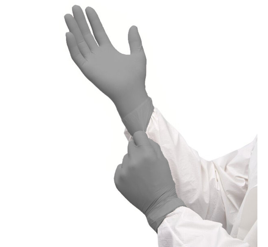 Sterile Kimtech Sterling (Kimberly-Clark) G3 cleanroom gloves 305mm Nitrile grey 300 pairs