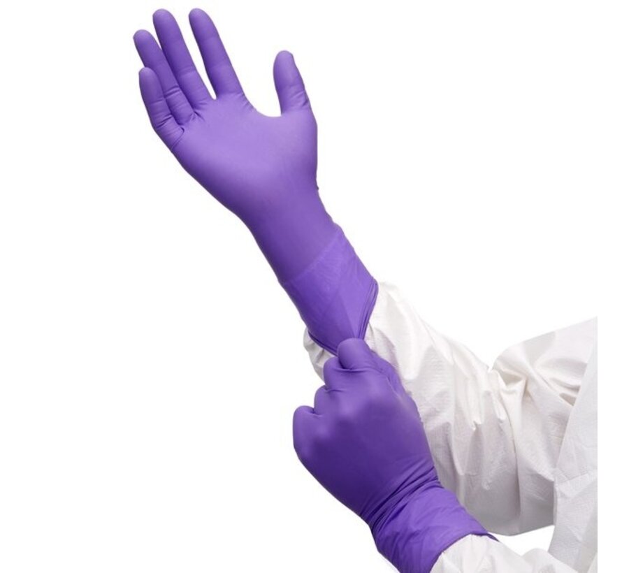 Kimtech Purple Xtra (Kimberly-Clark) Reinraumhandschuhe 300 mm Nitril violett 50 Stück