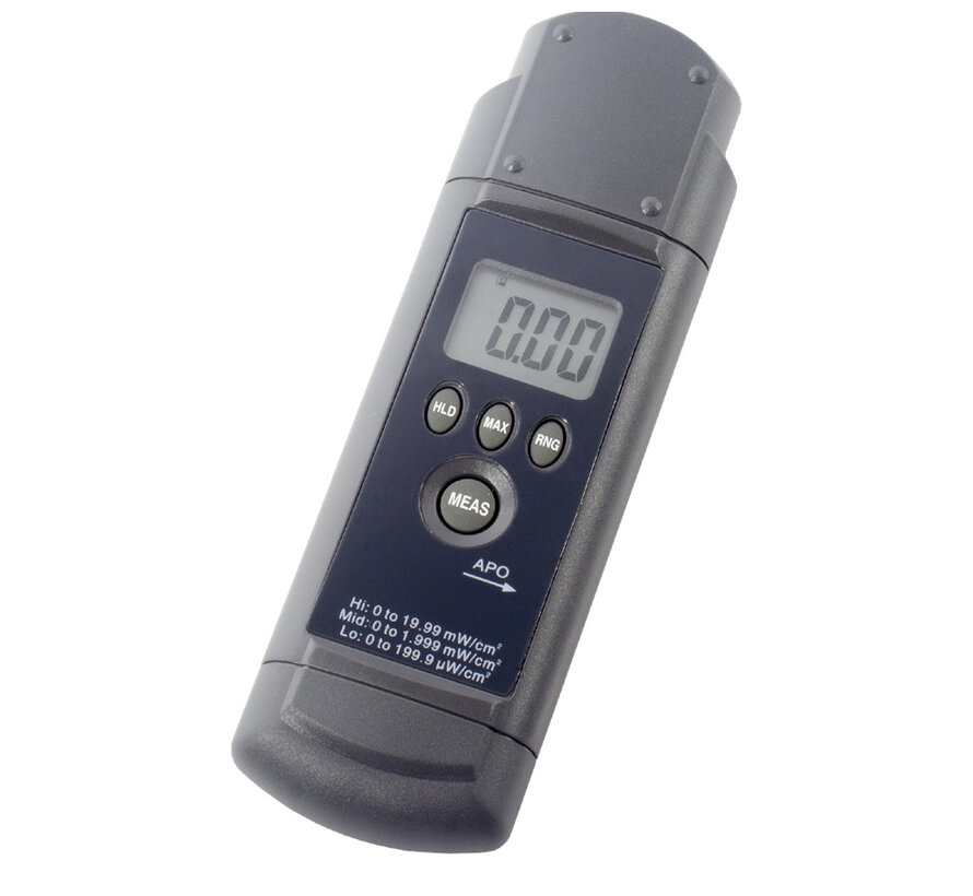UV-A intensity meter for UV-A inspection lamps