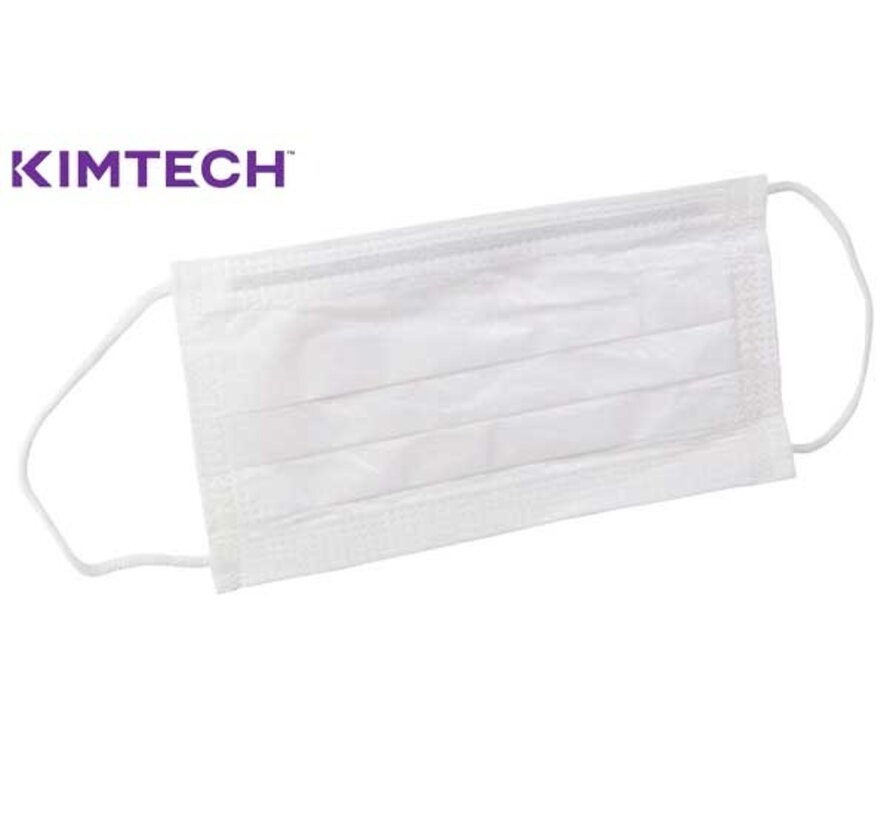Kimberley-Clark (Kimtech) M3-zertifizierter Mundschutz Typ 'Ohrschlaufen' bis ISO-3