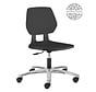 Cleanroom chair Fiocco PP castors height 39/53 cm