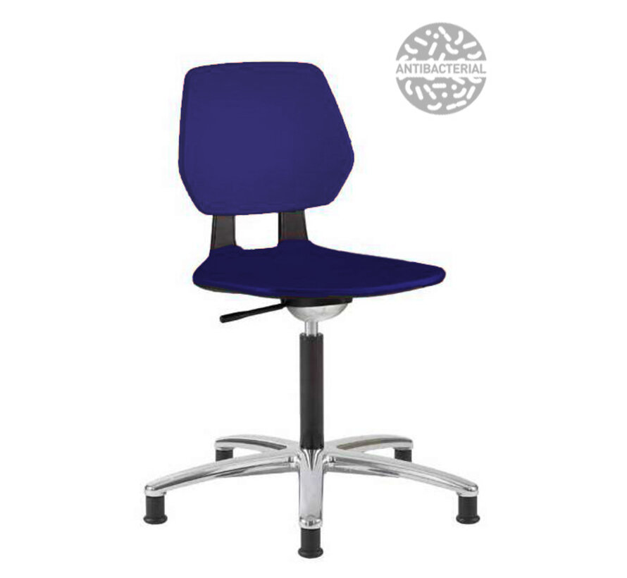 Cleanroom chair Fiocco PP glides height 49/85 cm