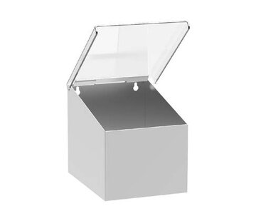 ProCleanroom Stainless steel consumable dispenser 1 compartment