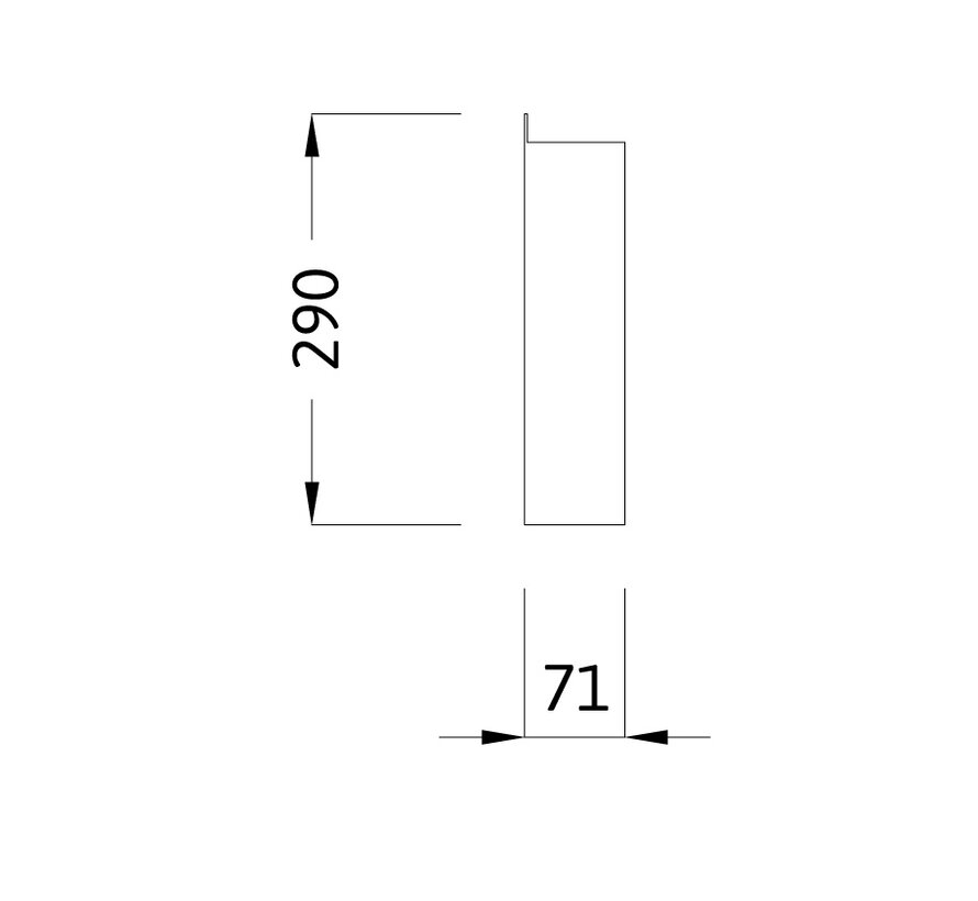 Stainless steel vertical wall dispenser for full packaging