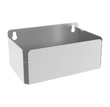 ProCleanroom Stainless steel wall dispenser for full packaging