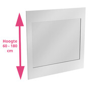 ProCleanroom Polycarbonaat cleanroom spiegel