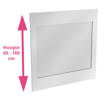 ProCleanroom Polycarbonaat cleanroom spiegel