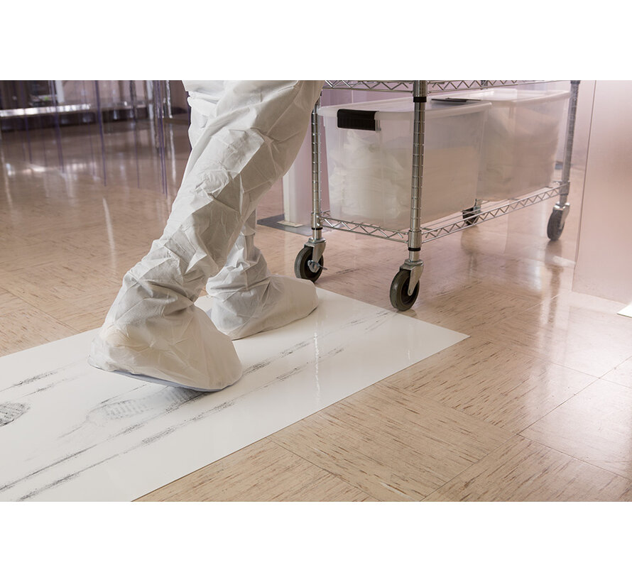 Purus EnviroTack cleanroom adhesive mat 45 x 115 cm blue/white (8 pieces)