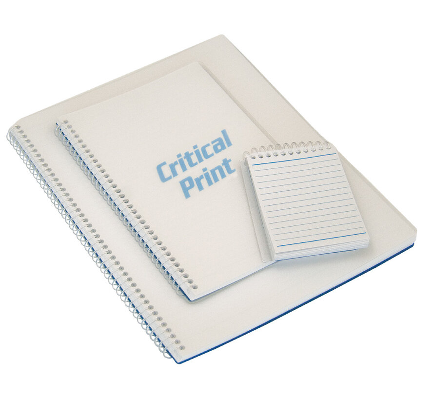 Purus  cleanroom notitieblokken A4 en A5