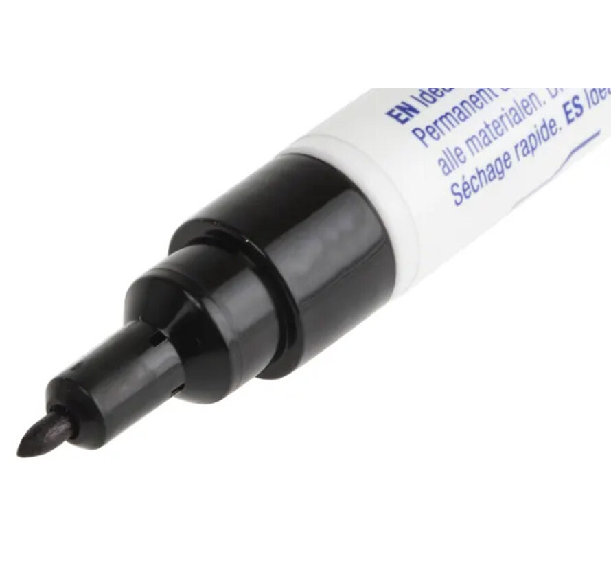 Edding 8014 laboratoriummarker 1 mm zwart - 10 stuks