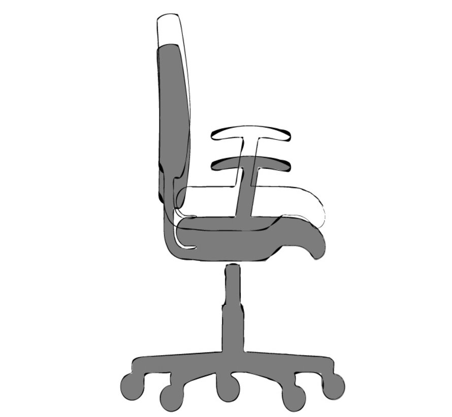 Score Ergo 2301 - cleanroom stoel -  ESD