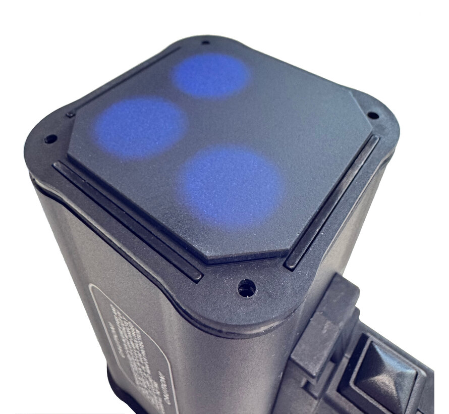 Blacklight filter glas  voor de AJR UV 10000 - ASML 12NC: 4022.489.56955
