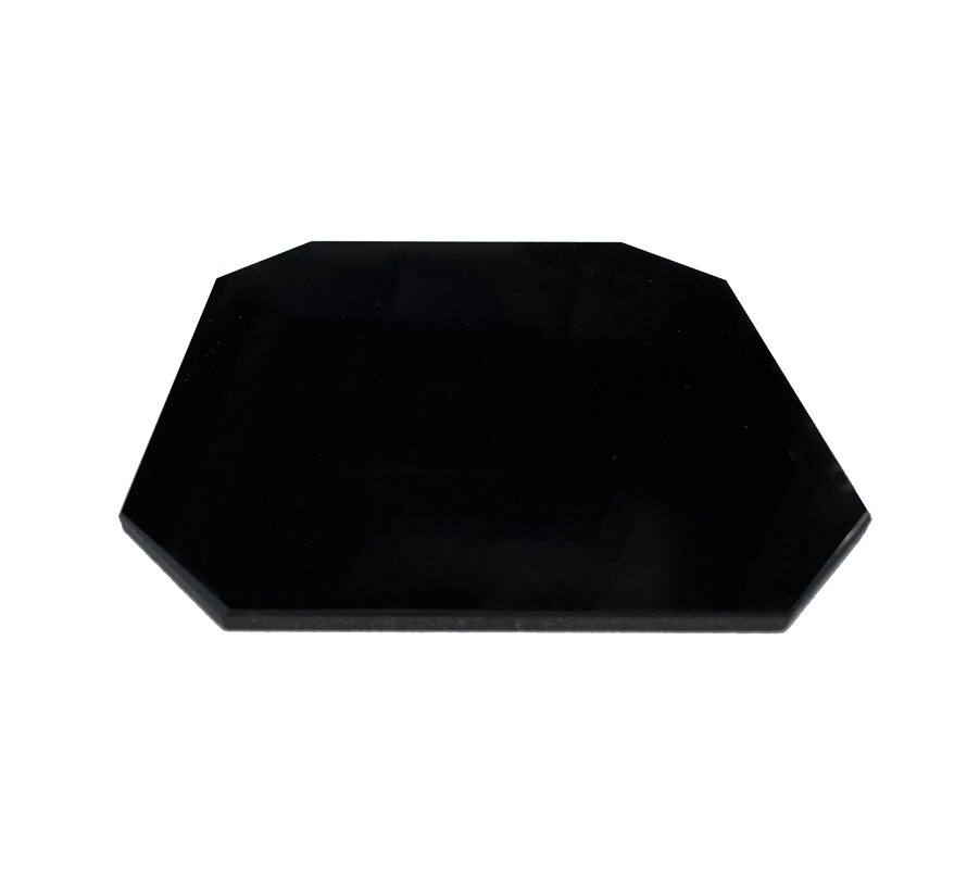 Blacklight filter glas  voor de AJR UV 10000 - ASML 12NC: 4022.489.56955