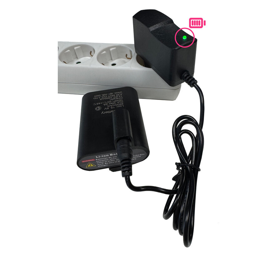 Oplader voor batterij/accu voor AJR UV 10000(P) - ASML 12nc 4022.489.55648