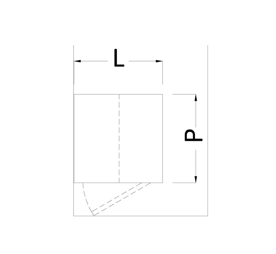 RVS hoge cleanroom kast voor schoonmaakartikelen - PREMIUM