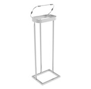 ProCleanroom Stainless steel waste bag holder - freestanding model