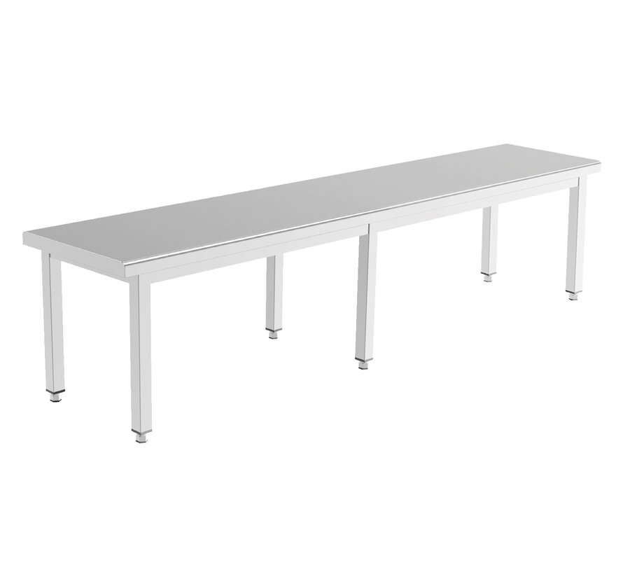 Edelstahl-Reinraum-Umkleidebank PREMIUM