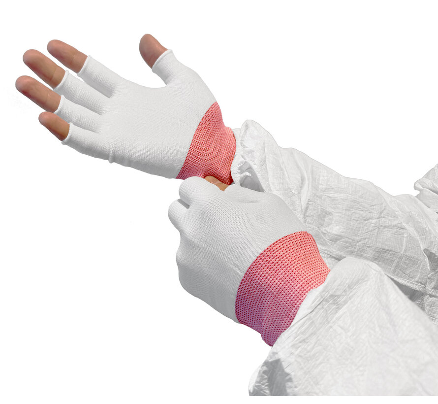 Purus Pure Touch half finger cleanroom onderhandschoenen