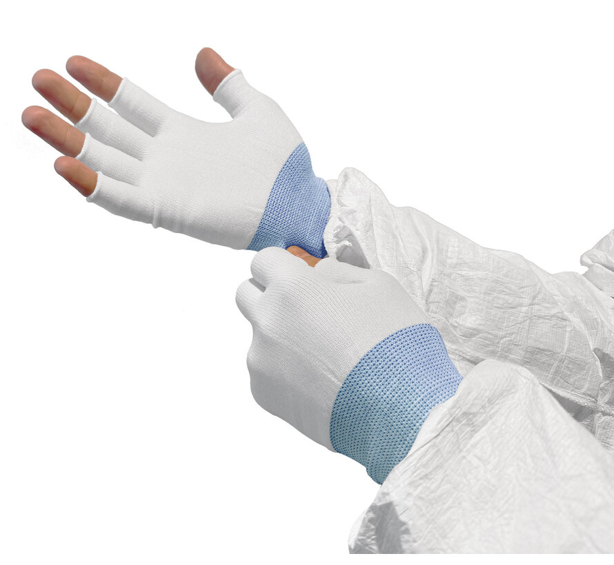 Purus Pure Touch half finger cleanroom onderhandschoenen