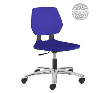 Throna Cleanroom chair Fiocco PU-soft height 39/53 cm