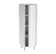 ProCleanroom Stainless steel tall cleanroom cabinet with hinged door(s) PREMIUM