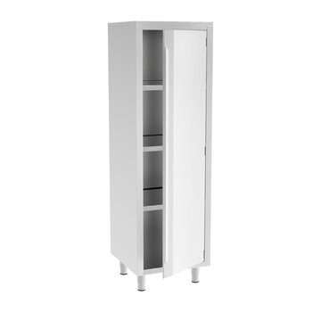 ProCleanroom Stainless steel tall cleanroom cabinet with hinged door(s) PREMIUM