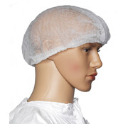 Medicom Medicom-Hopen Bouffant Caps wit 53 cm (100 stuks)